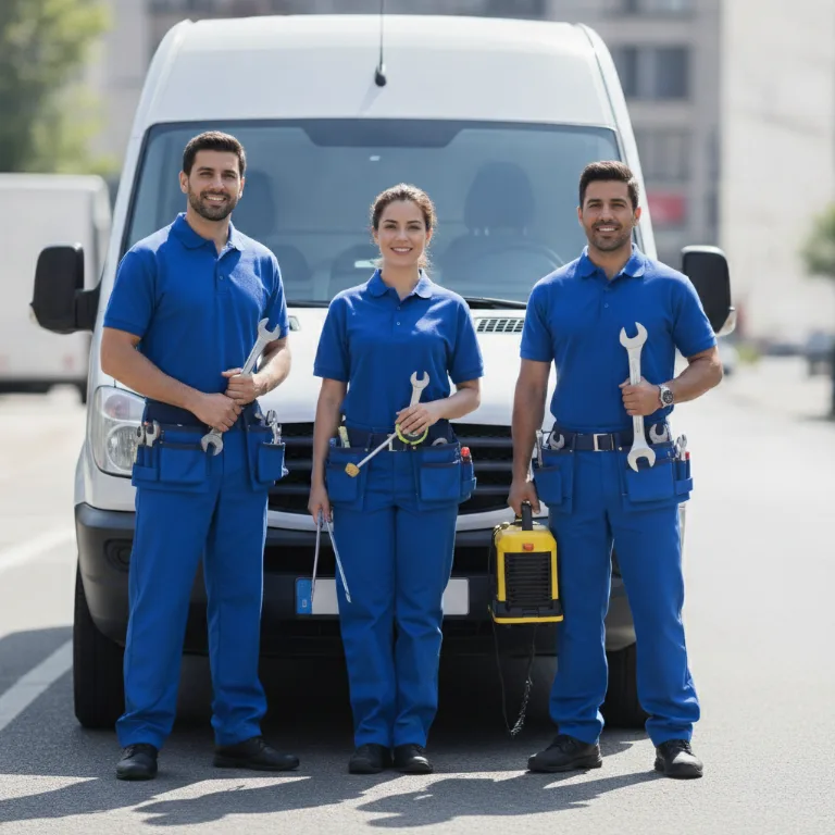 Industriewäscherei Team in Muenster